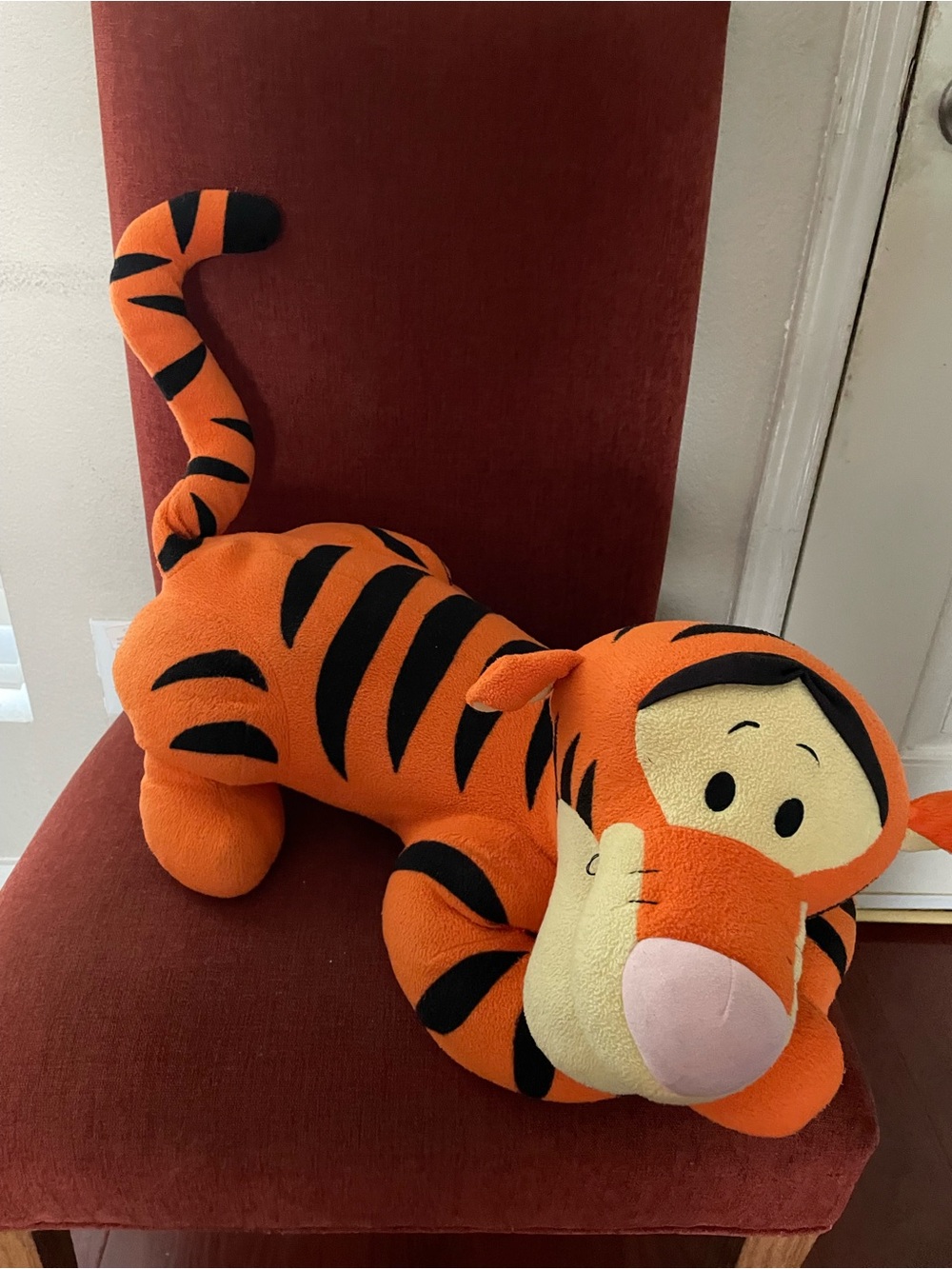 Disney Tigger Plush from Winnie the Pooh - Orange and Black